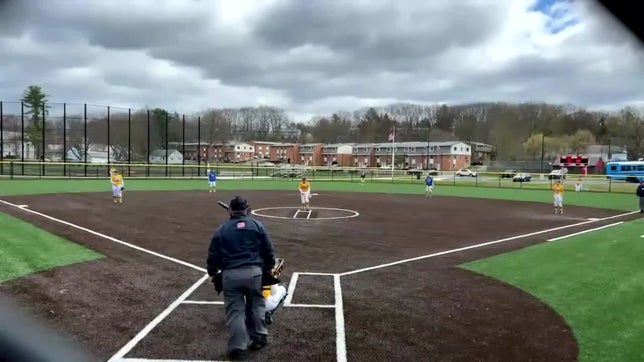 Fist batter of the day, vs Goodwin RTV