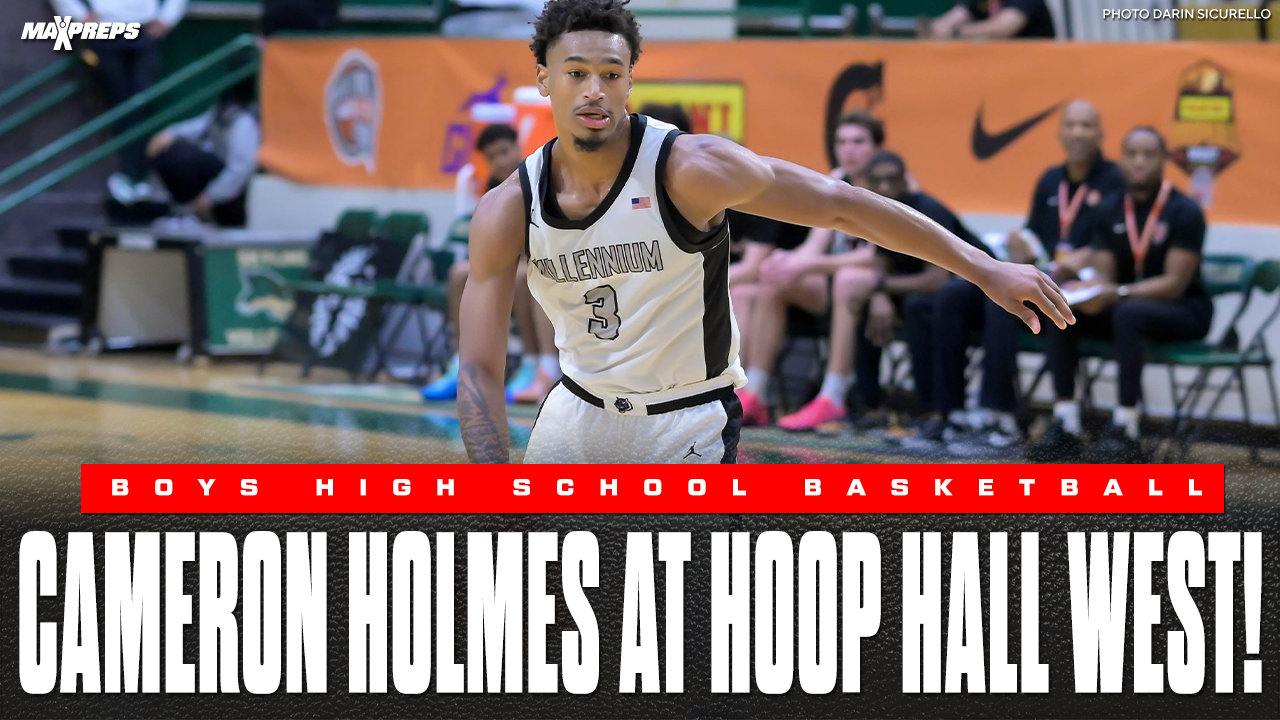 Cameron Holmes Showcases Two-Way Impact at HoopHall West
