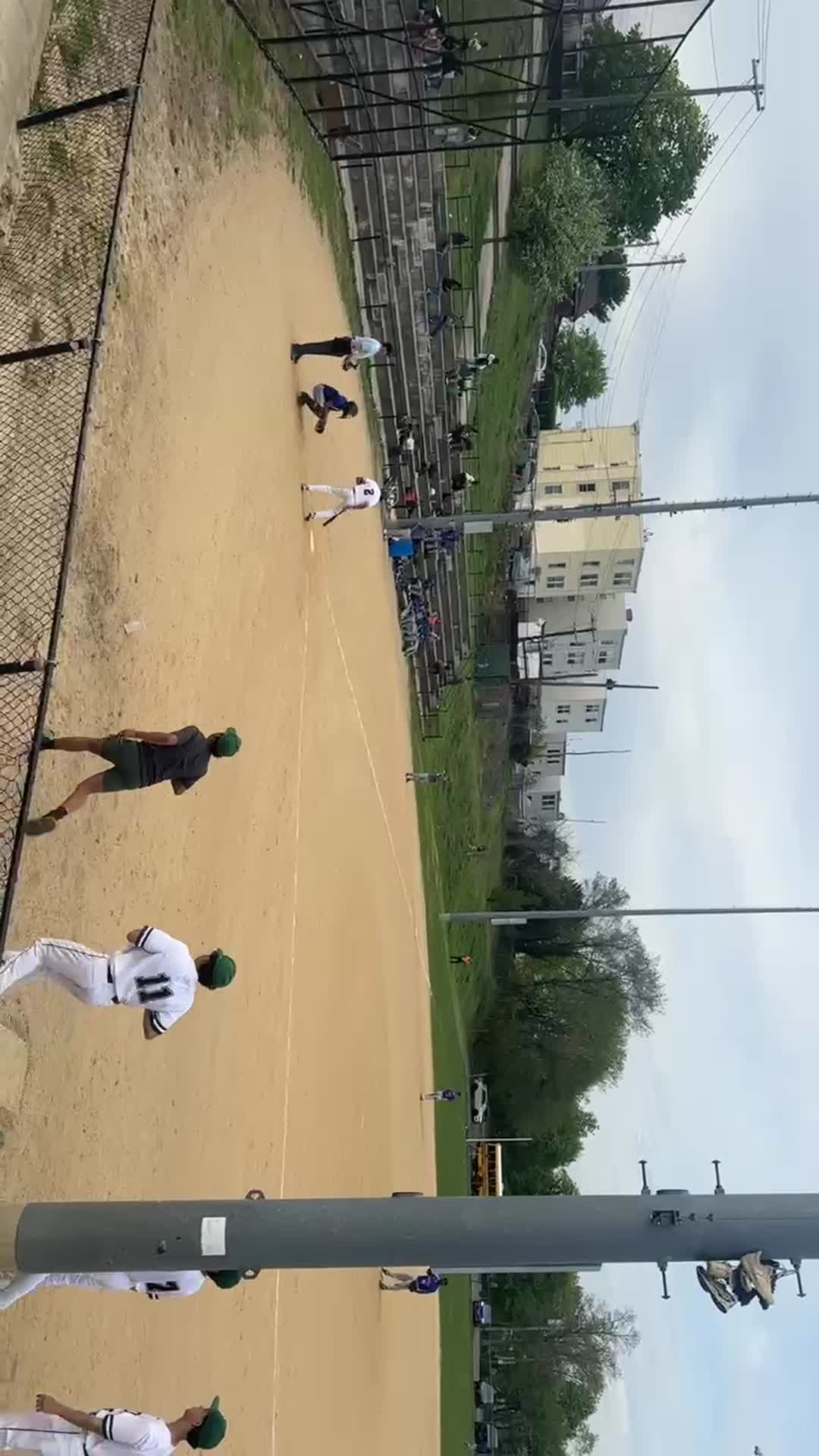 uh i hit a double