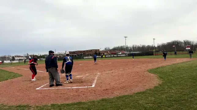 Addies last strikeouts of the game!!!