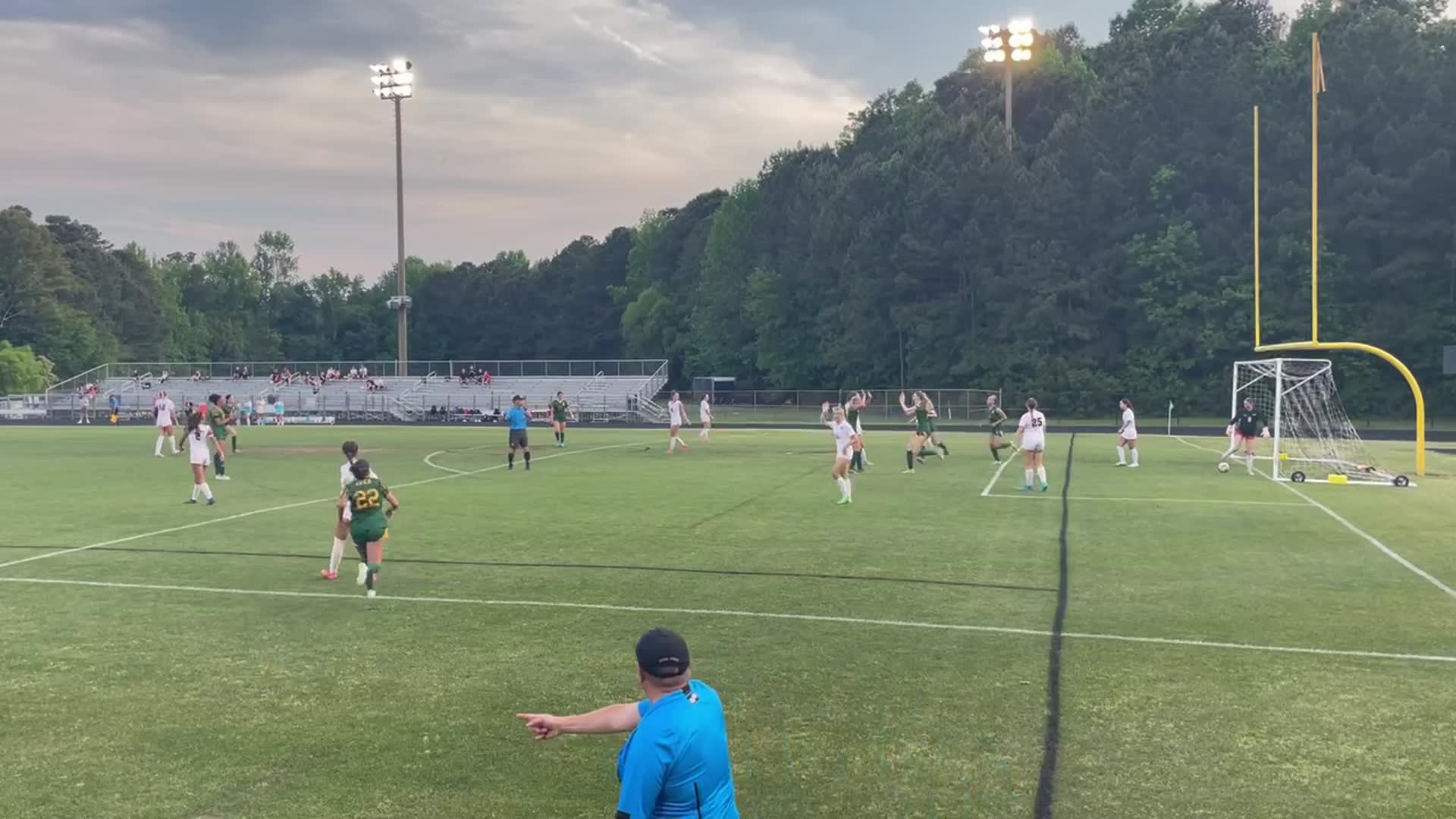 Eliana Left Footed One-Timer Flick Goal, GWG, with Assist from Nayelli!!