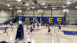 4/9/2024 Varsity Boys Volleyball - Hill @ Oak Grove (Oak Grove wins 3-0)