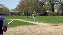 Well hit ball in the gap for a double