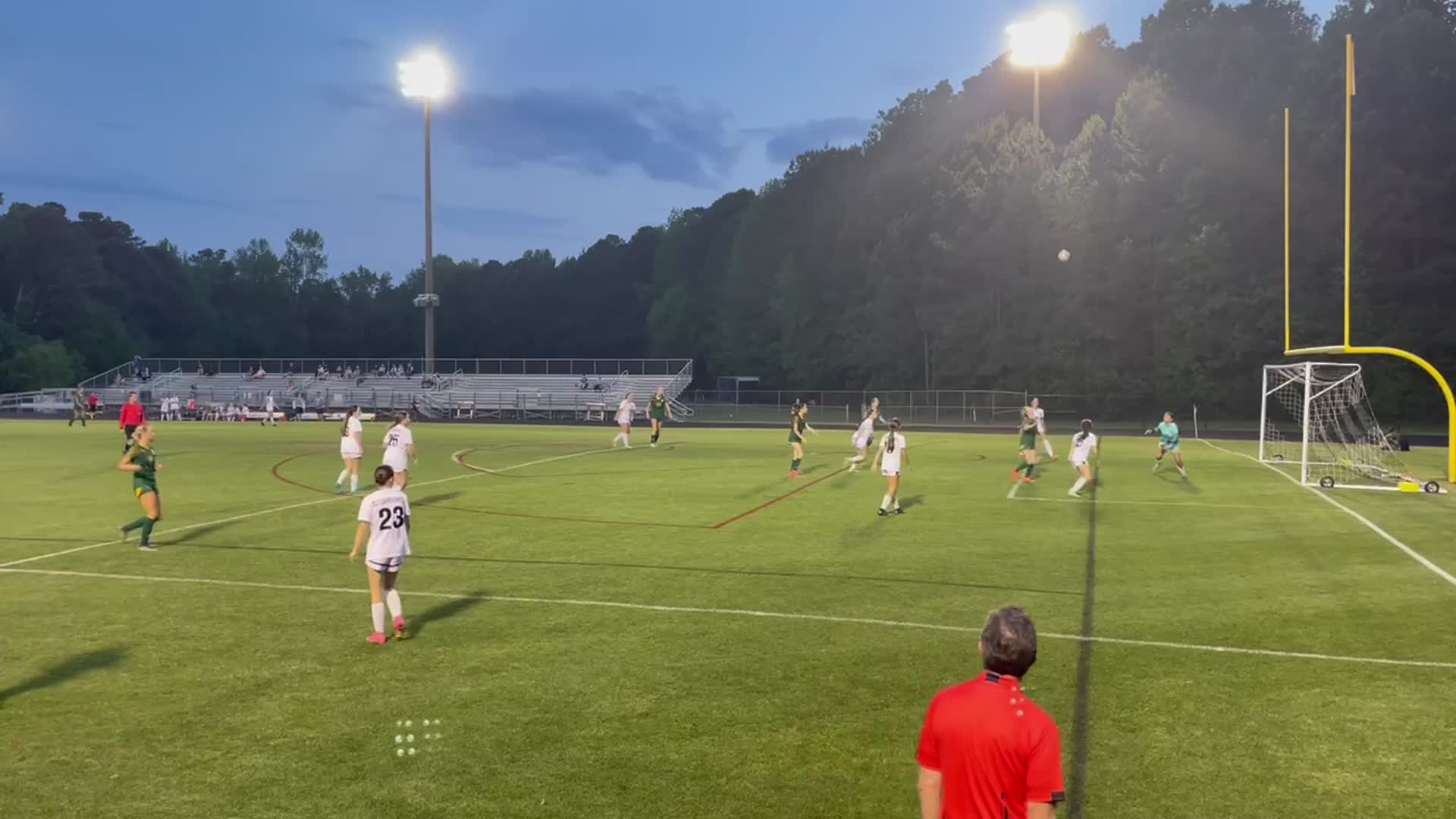 Bianca Header Goal, 2nd of the Game, with Assist from Allison!