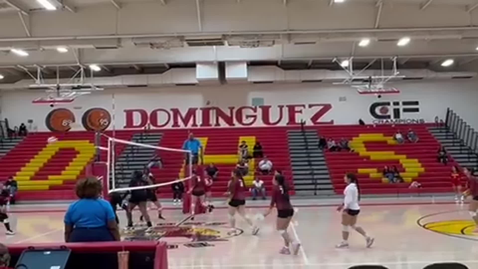 League Game against Dominguez HS