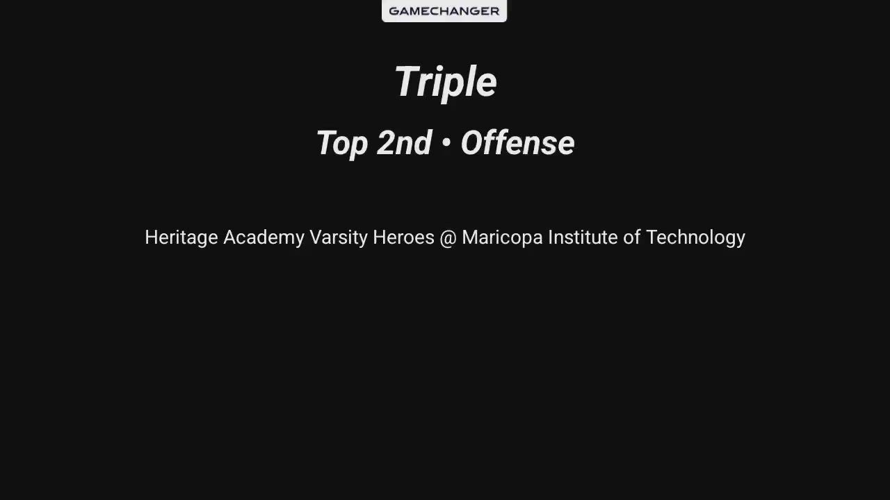 Brady Snitker Triple 4/4/26