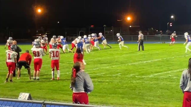 Colton runs for a touchdown 2024 South Newton vs North White