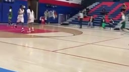 Darrell Sanders fast break lay up