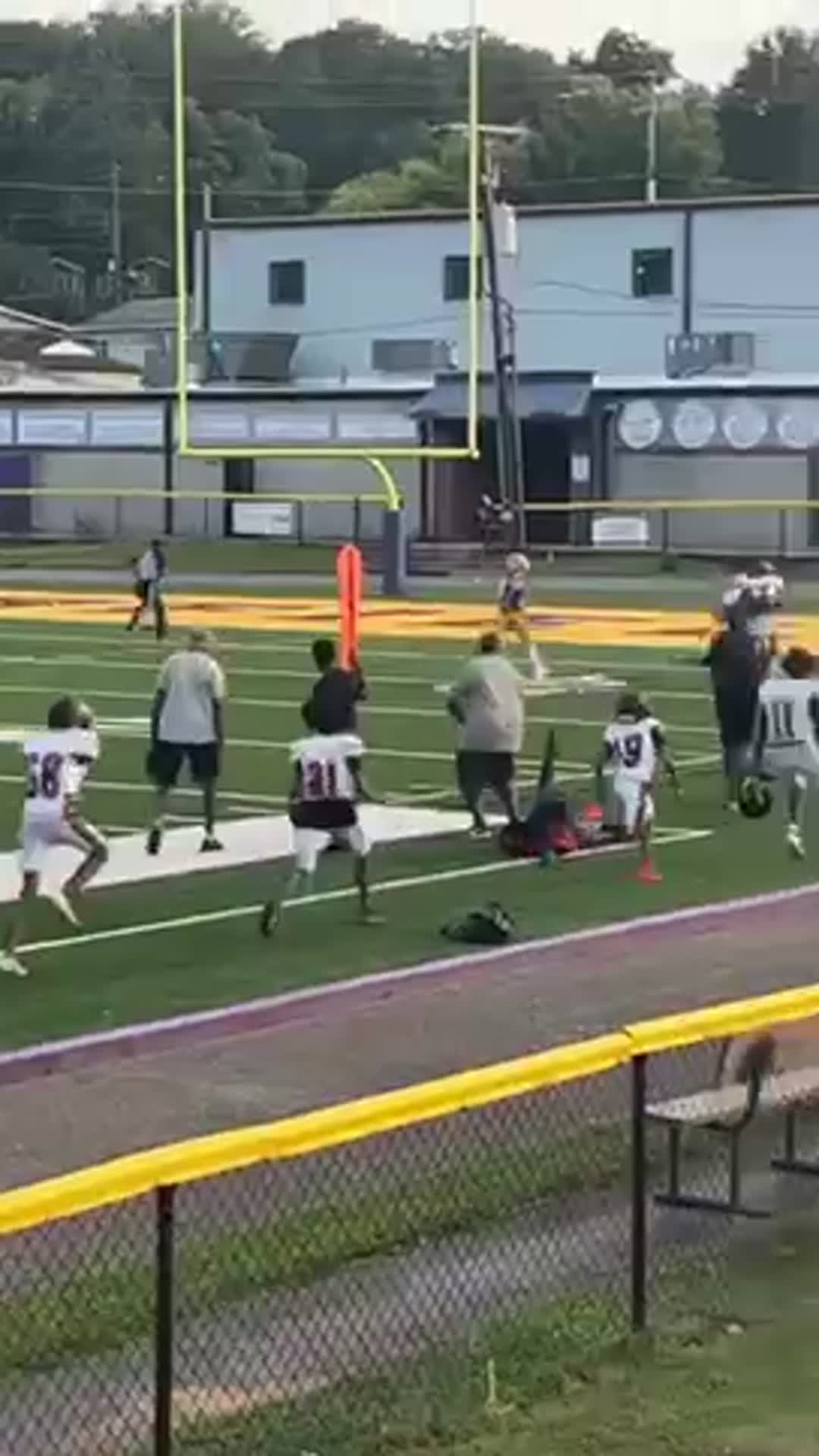 Pass completed from Frankese Winston to Jaylen Minter for a huge gain