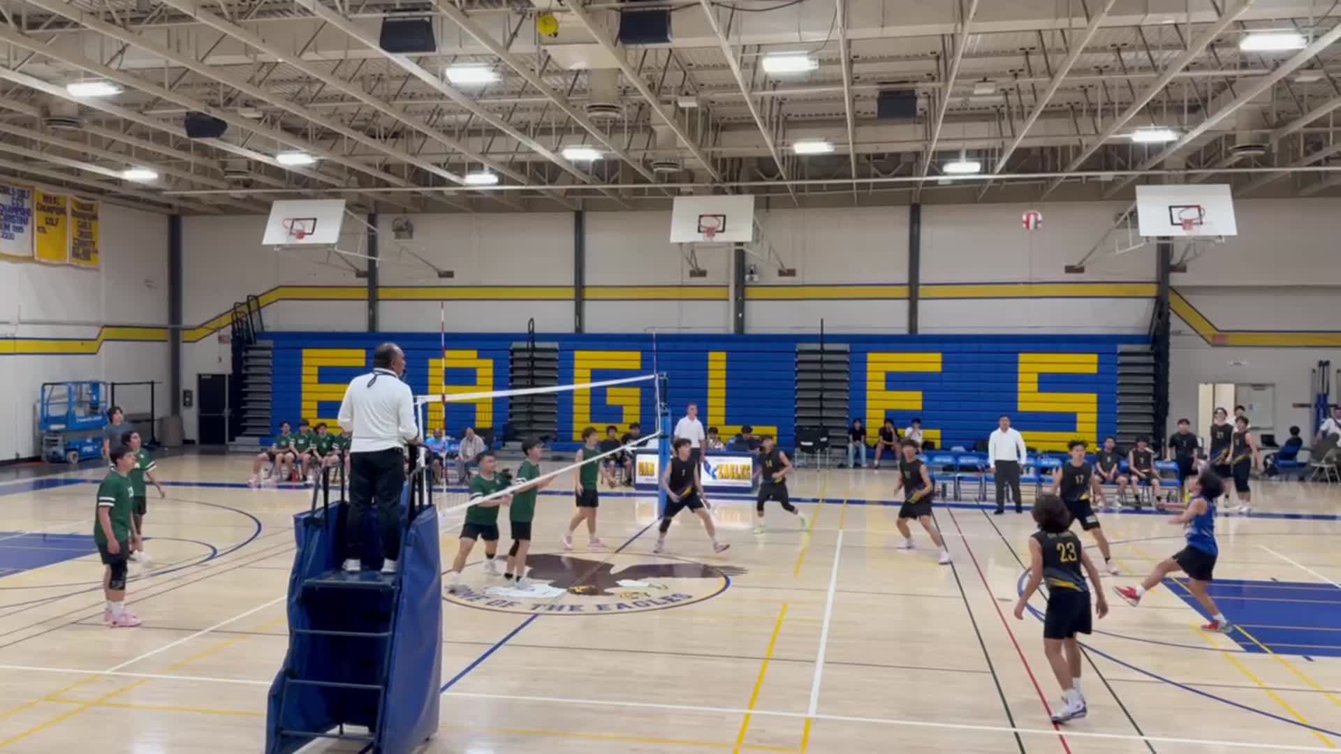 4/8/2025 Varsity Boys Volleyball - Yerba Buena @ Oak Grove (Oak Grove wins 3-0)