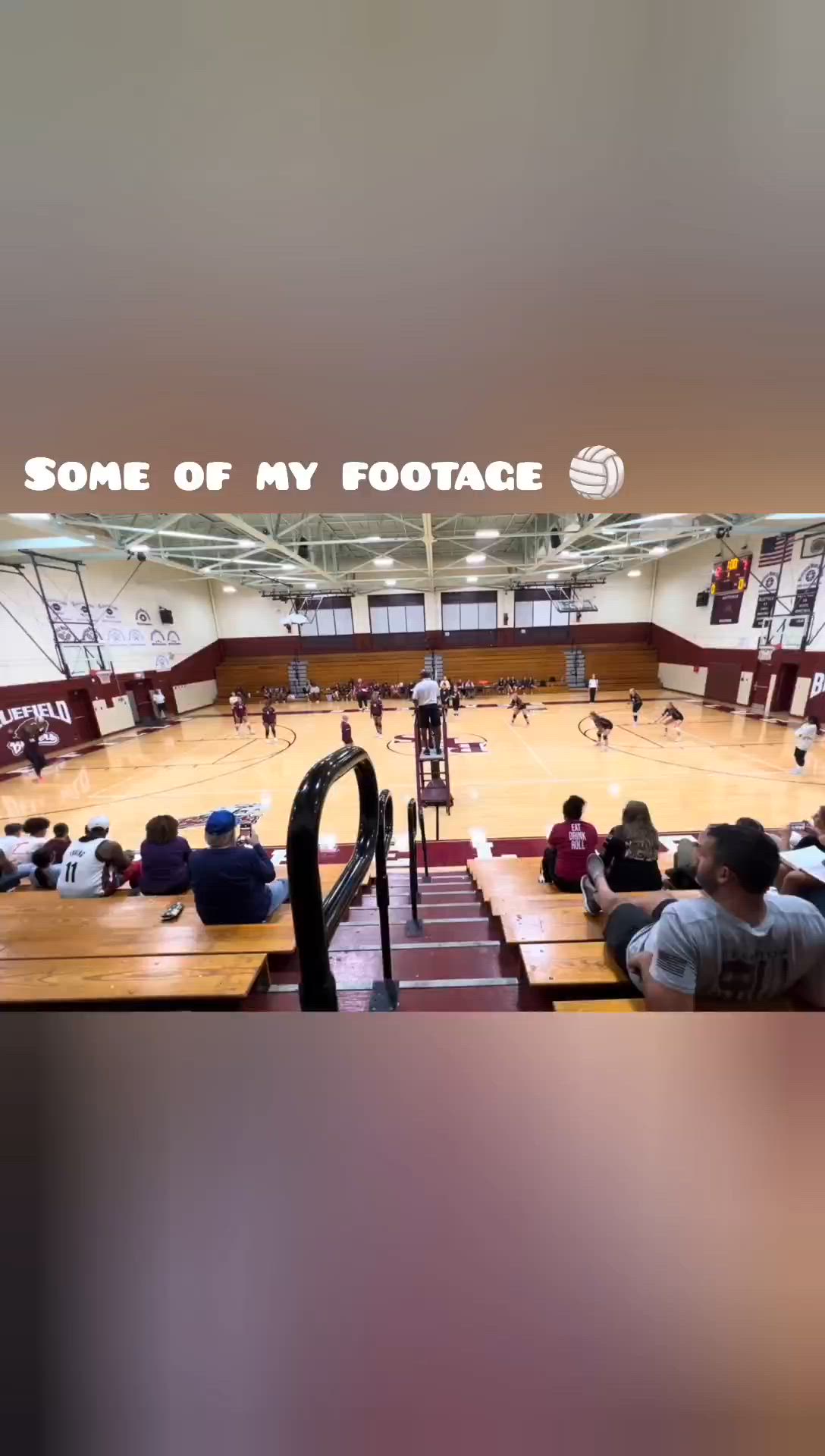 A few volleyball aces