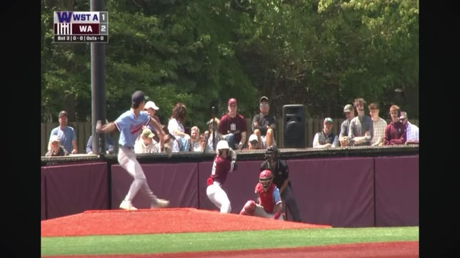Dominic Murrell home run. Dom went 2-4, 2 RBI's, 1sb, 1r in the win on 5/24/25