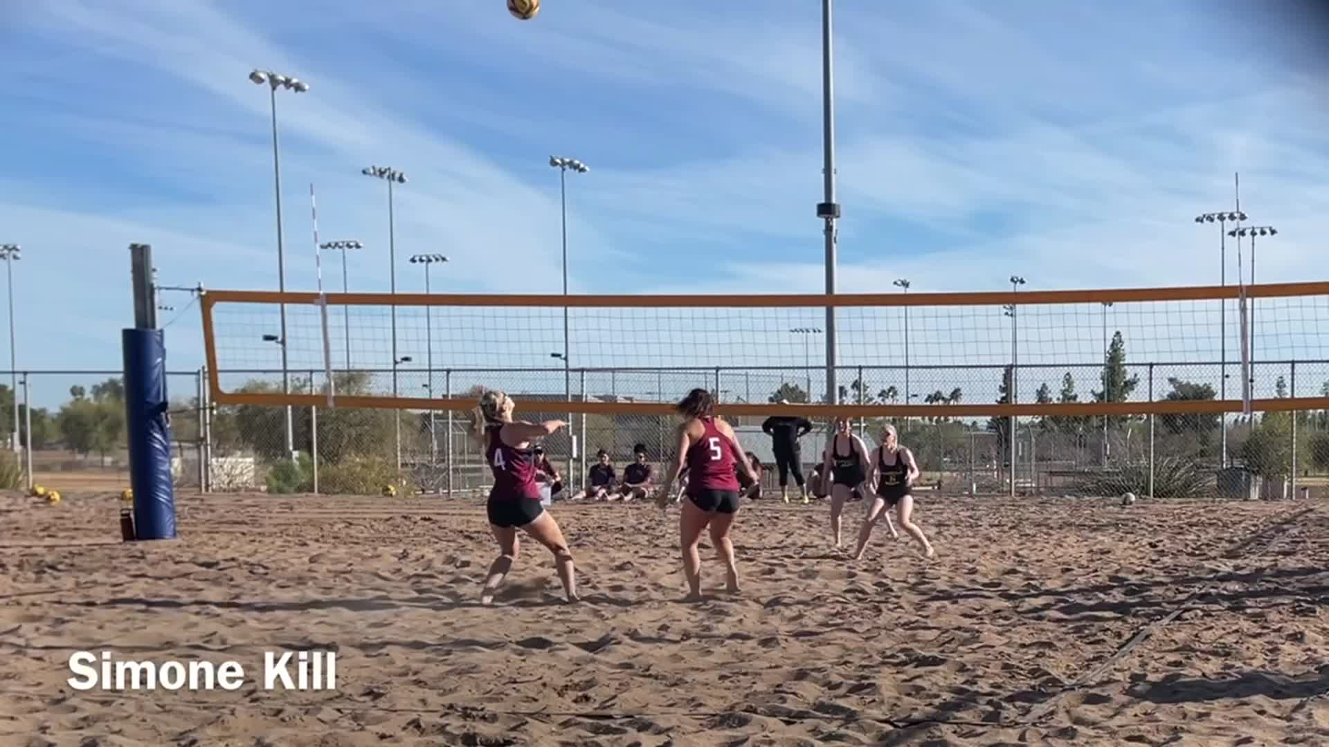 McClintock vs Mountain Pointe Beach Volleyball