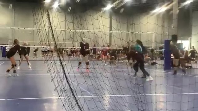Two great ups by Julianna Johnston of Central High School vs Lowndes in You Got Served Tournament on 8/10/2024.