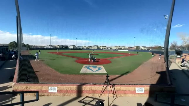 1st varsity at bat for Tyce Macnamara!