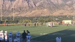 touch down 1 of 6 by RB.#19 P. Owda