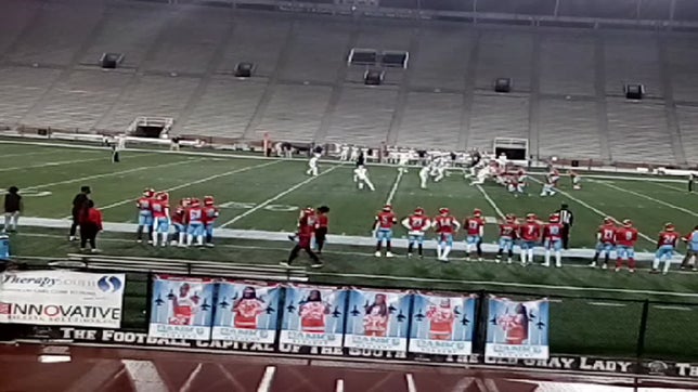 Straight up the middle