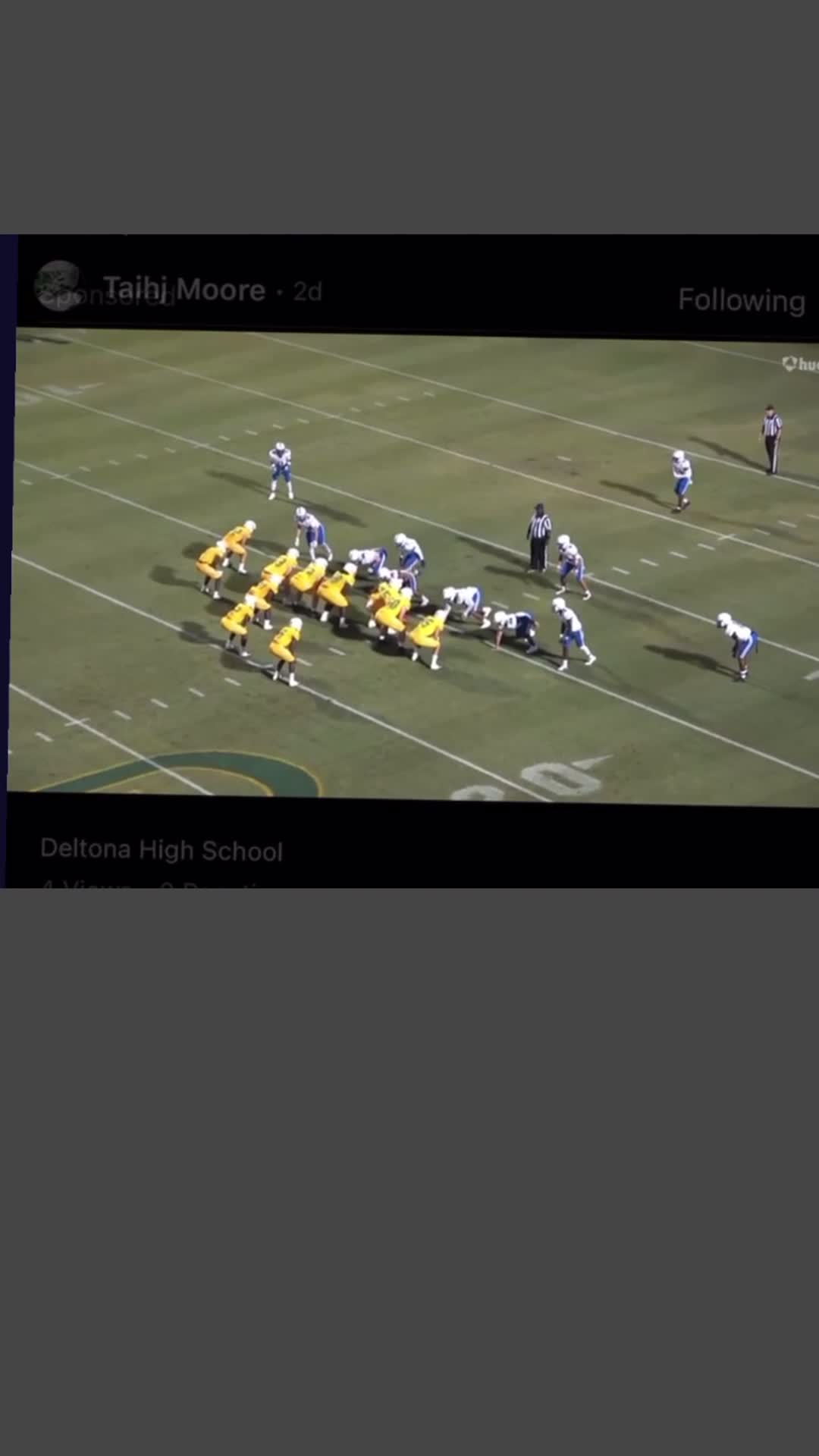 Touchdown vs deltona high