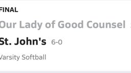 St John 3 Good Councel 0