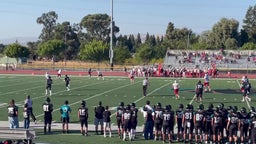 46 yard touchdown pass from QB D. Robinson #1 to WR L. Dasilva #7.