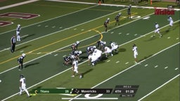 Daniel Martinez #3, Varsity Football, Southwest Legacy vs C.C. Winn