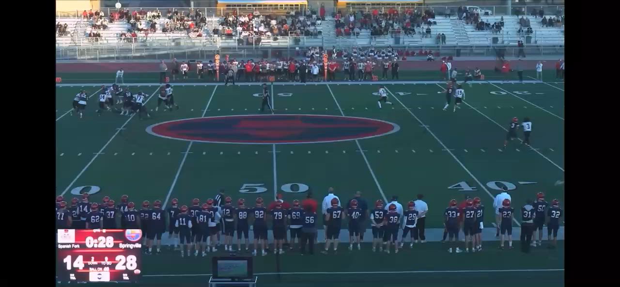 Playoff Springville High vs Spanish Fork