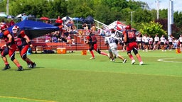 Rock Creek 2024 Senior Zach Clark (6" 155LBS) - Highlights vs. Trader's Point Christian (8 Man Football)