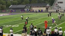 #6 Christopher Leonard, Jr. almost had an interception.