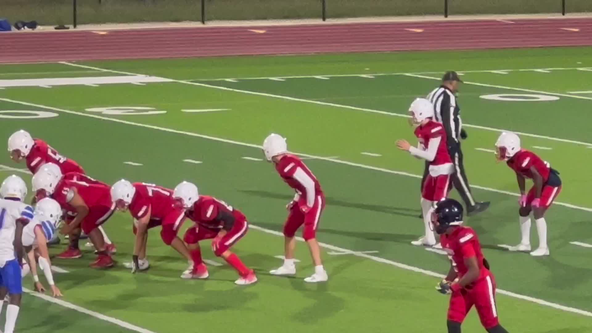 LB One Handed Pick to Seal the Win! Big Mike on the Move #lhs