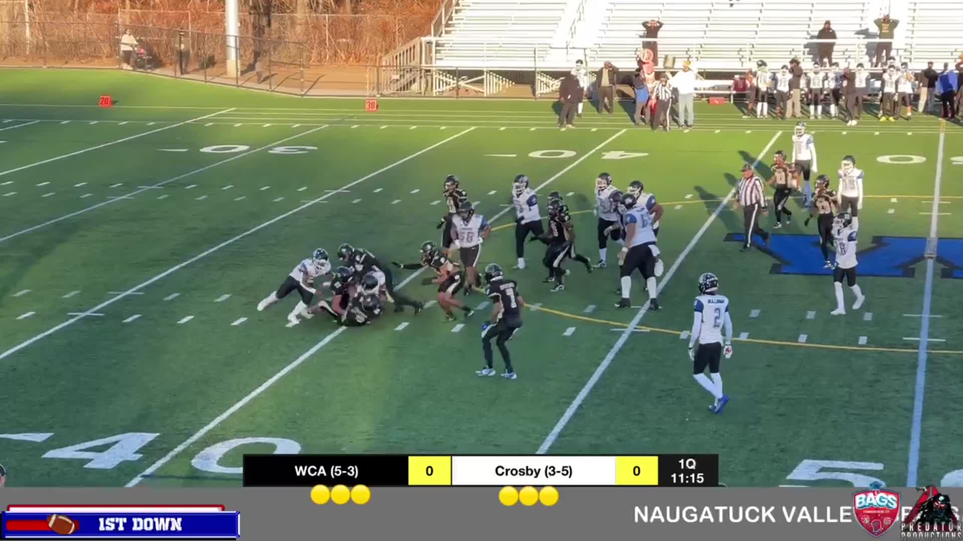 Waterbury Career Academy Highlights vs Crosby High School