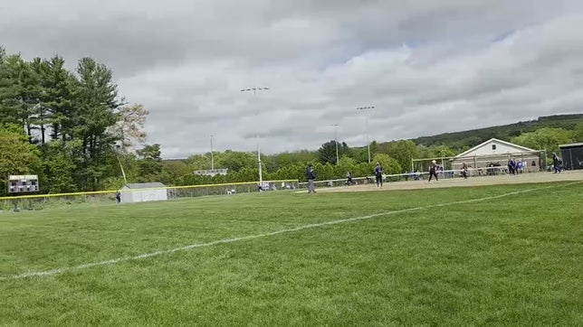 Tyla triples to right center, off the fence just short of a home run, hitting in 2 RBIs to finish the game in a walk off Mercy 5/10/25