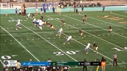 Daniel Martinez #3, Varsity Football, Southwest Legacy vs Jay Mustangs