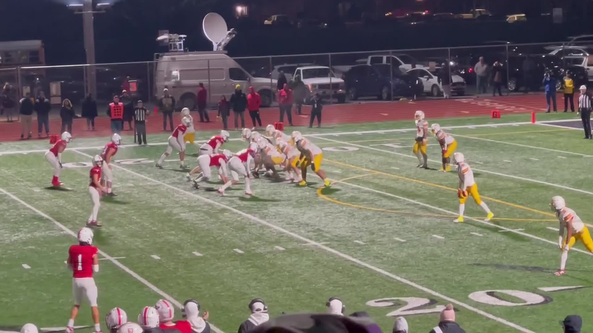 Yelm #44 Onyx Carter sack vs Mt Tahoma in 4th quarter