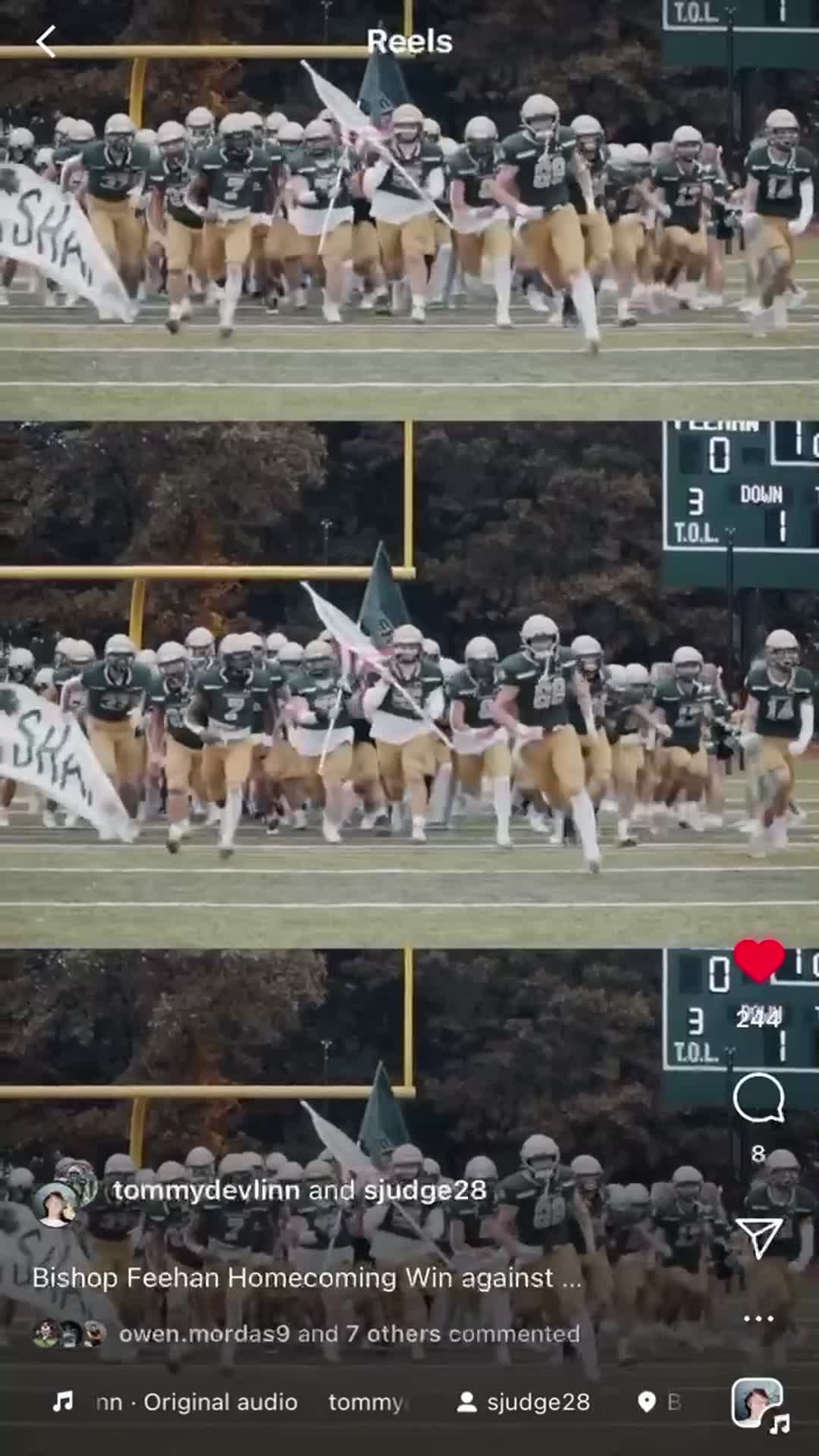 10-16 204 Yards passing 4 TDs  with 27 yards Rushing.  Highlights credit @tommydevlinn and @sjudge28 on Instagram.