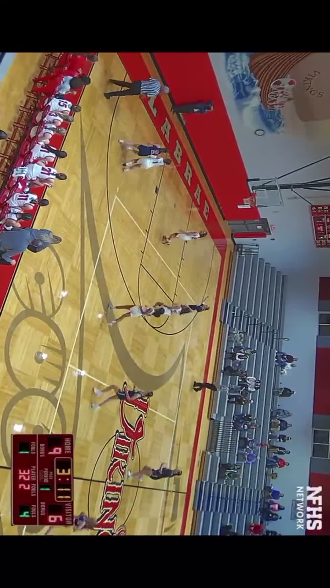 Steal into drawing a foul