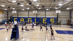 4/9/2024 Varsity Boys Volleyball - Hill @ Oak Grove (Oak Grove wins 3-0)