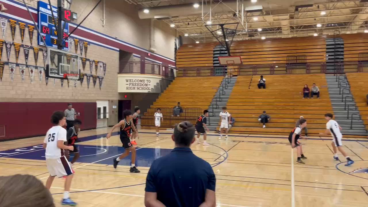 Game 1 freedom vs California