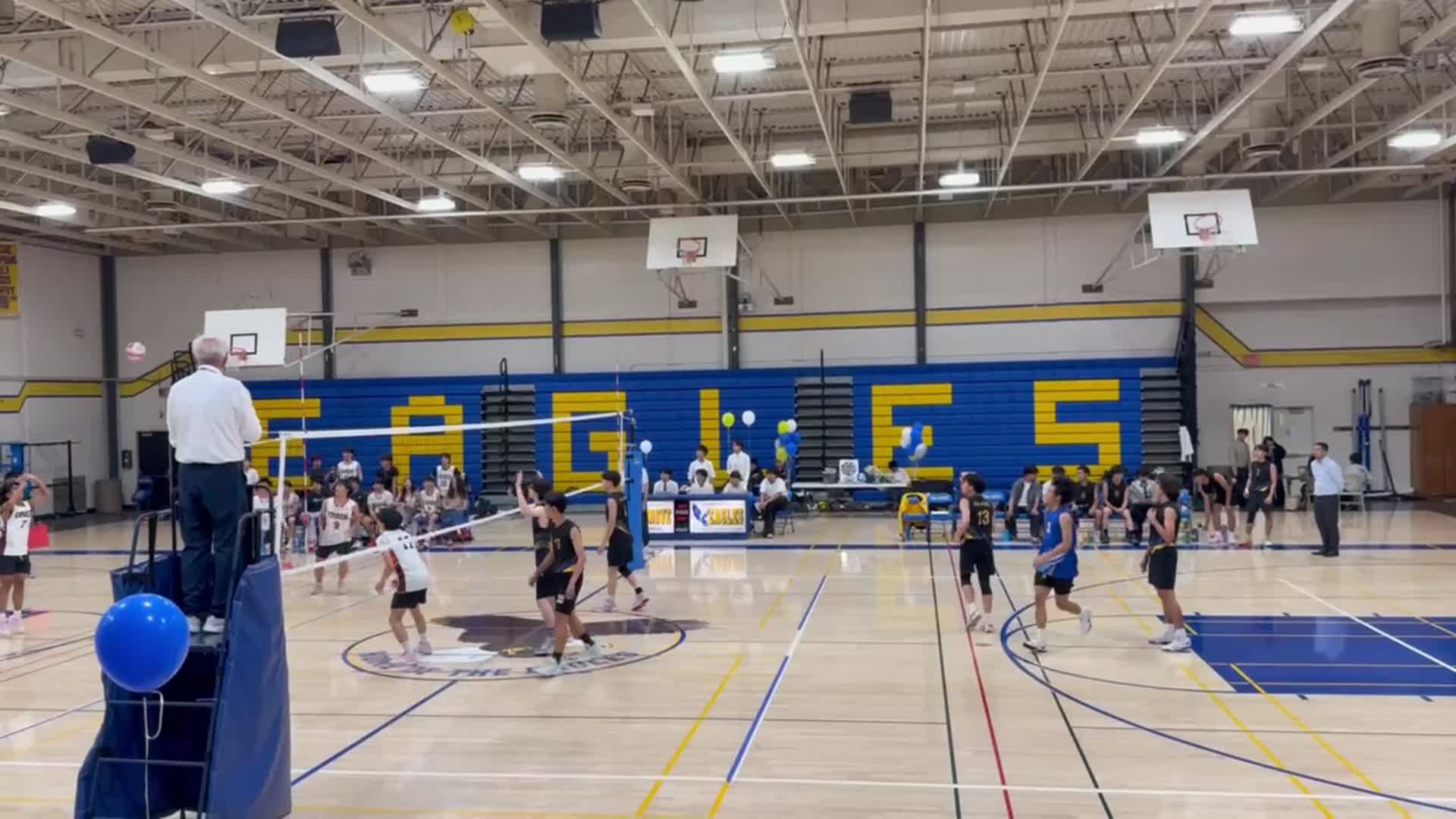 4/17/2025 Varsity Boys Volleyball - Silver Creek @ Oak Grove