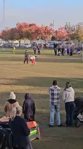 JV Captain, Bryan Lozano, making his penalty in the Final Penalty shootout.