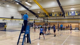 2/27/2025 Varsity Boys Volleyball - Oak Grove @ Lincoln (Oak Grove wins 3-0)