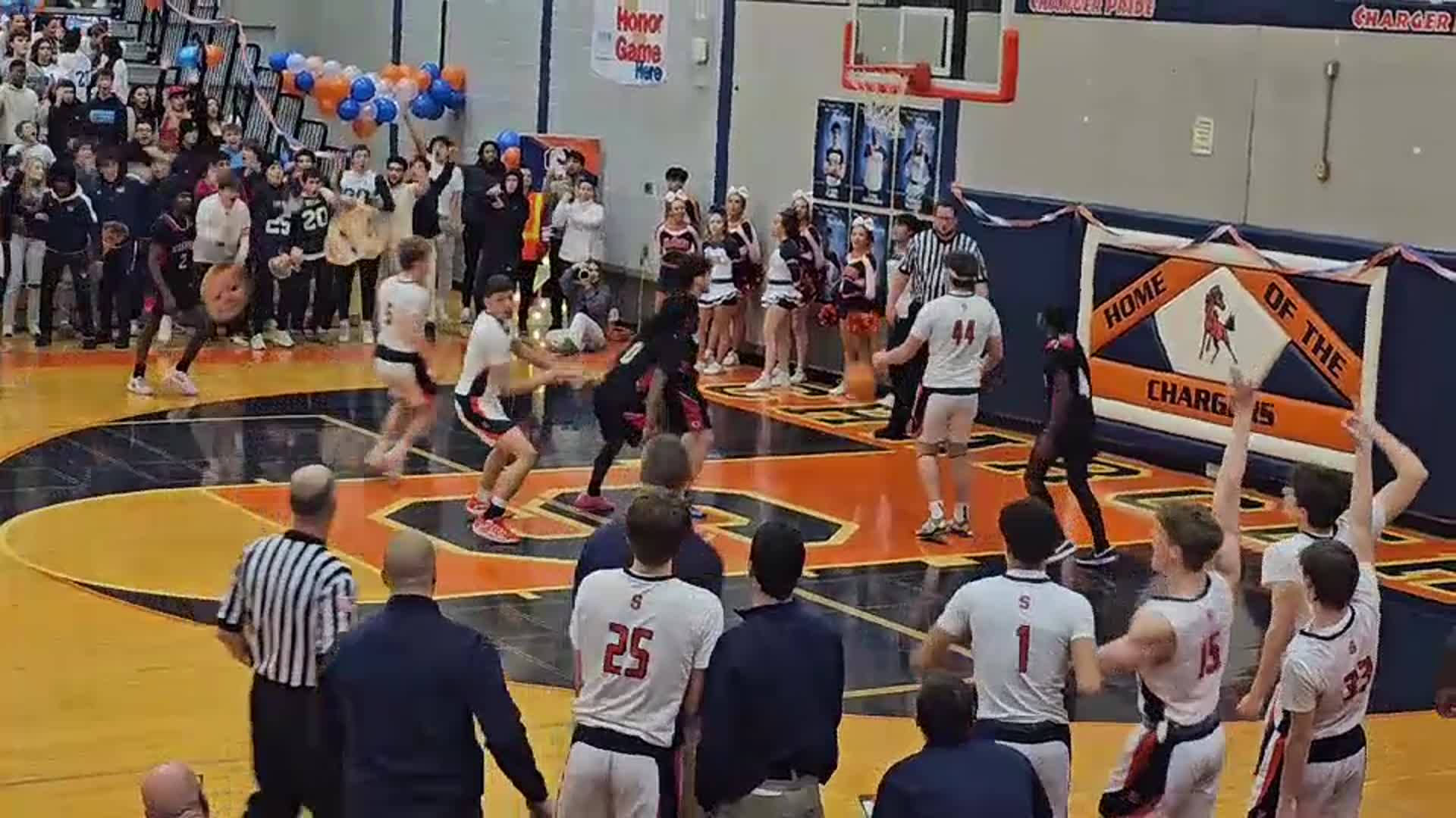 Wildly supportive Crowd