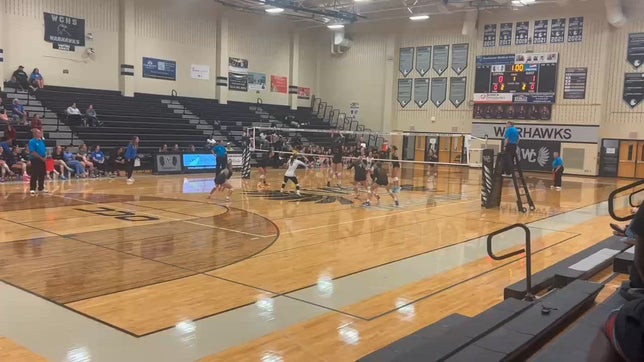 Game 12 VS Westerville central (libero) 22 digs