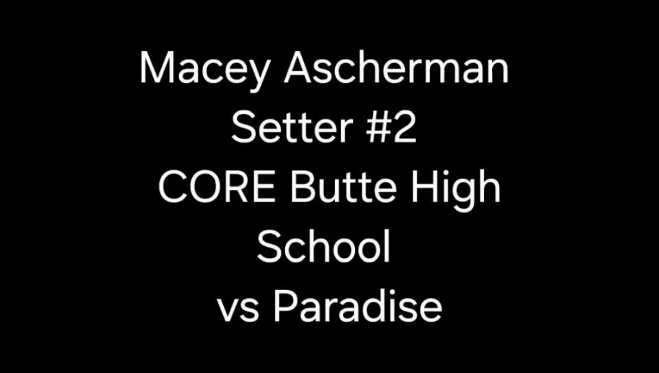 CORE Butte vs Paradise High