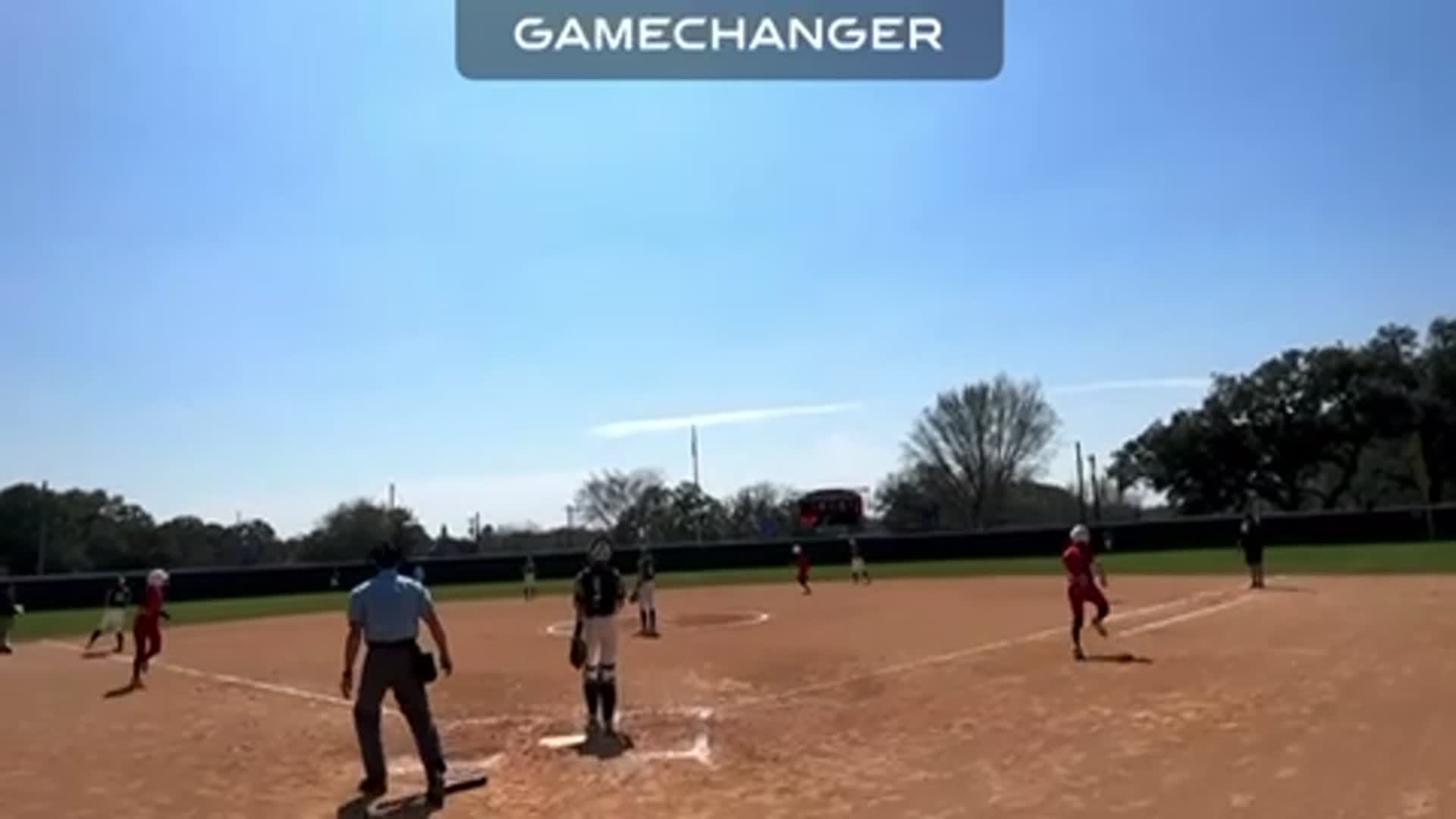 Cariana Stout no doubter 3 run HR CF vs Goliad