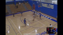 clips from Carteret vs Lawrence freshmen