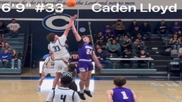 6'9" Lloyd 16 pnts, 24 rebs, 3 blks semifinal playoffs