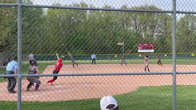 Double down 3rd base line