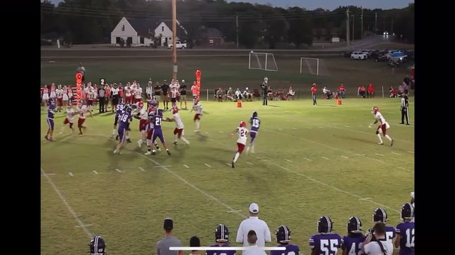 Db pissed press had to go down an cover his man.