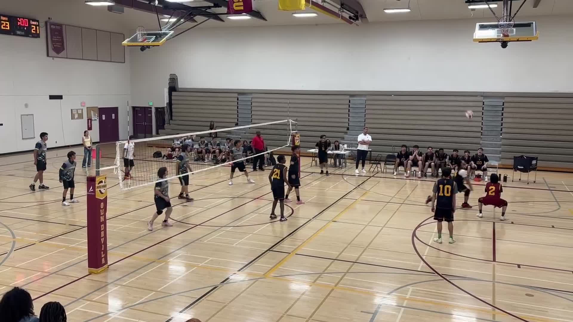 Amparan Clutch in 4th Set with Chigora Finishing