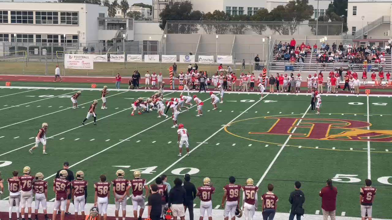 57 yrd Receiving Catch Blake Lingard